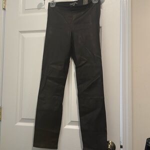 Vince 100% leather Size XS Black